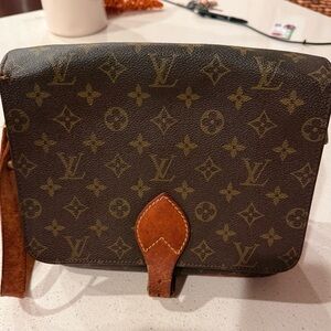 Louis Vuitton Monogram Brown Belt Bag